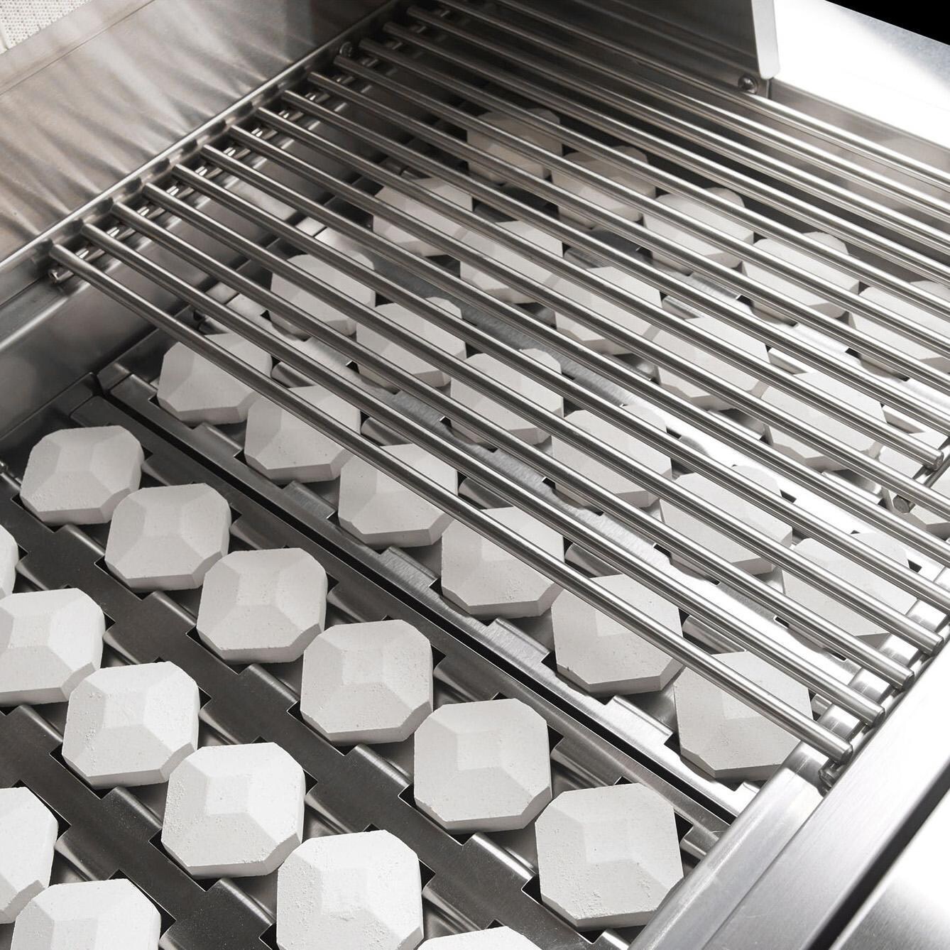 Vintage VBQ30G-N-1-KIT 30 Inch Natural Gas Grill with 2-Door Cart - VBQ30G-N-1-KIT - Flame Tamer - Detail thumbnail