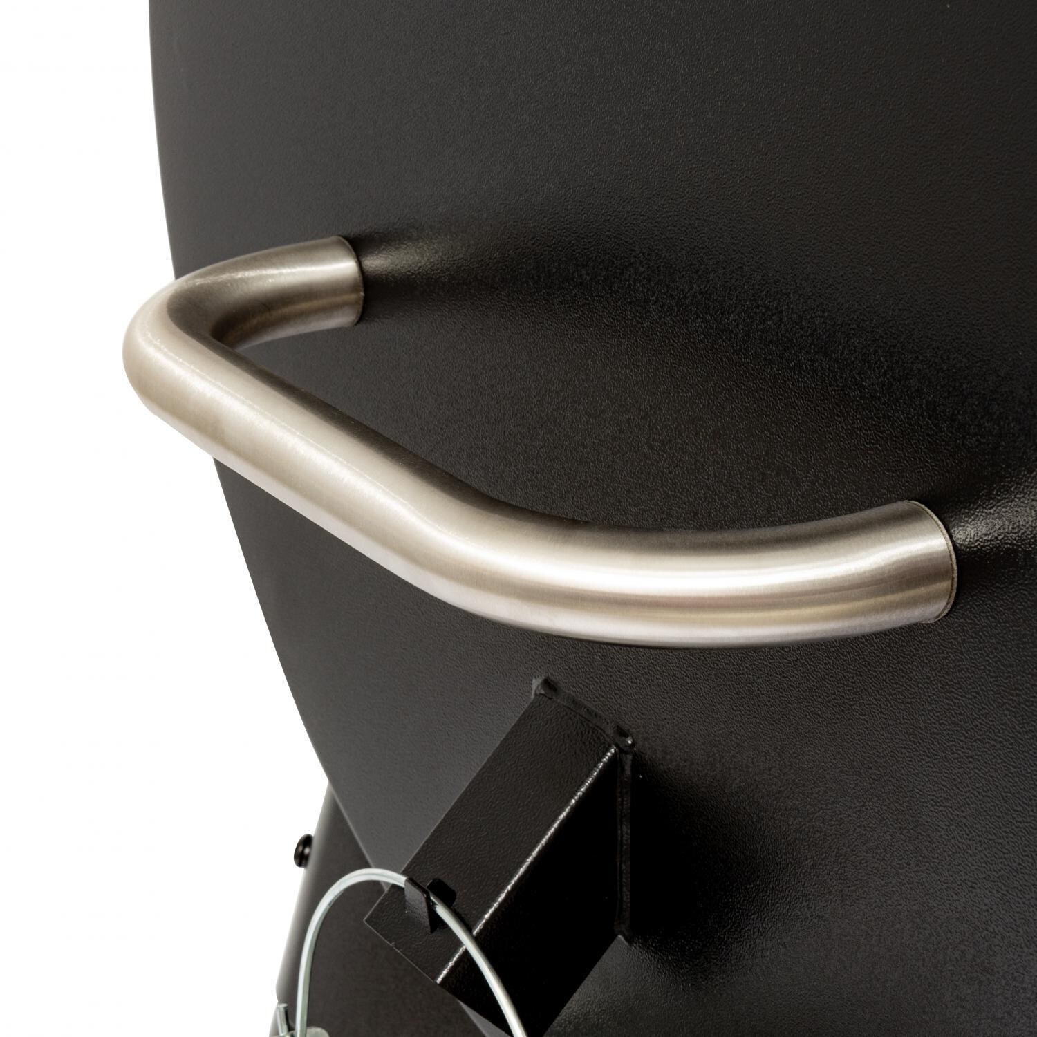 Traeger TFB57GLE Pro 780 Black Wood Pellet Grill - Side Handle - Detail thumbnail