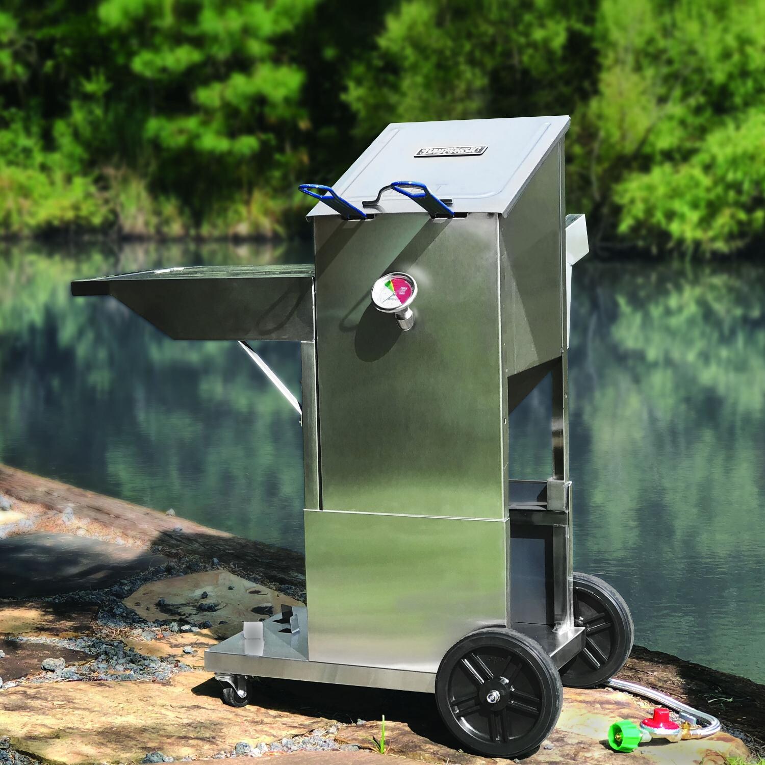 Bayou Classic Accessory Cart For The 4 Gallon Bayou Fryer - 700-185 - Cart with Fryer (Fryer sold separately) thumbnail