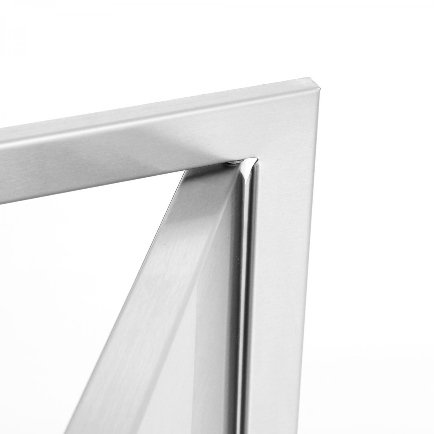 BBQGuys.com Sonoma Series 48-Inch Stainless Steel Double Access Door - Door Corner thumbnail