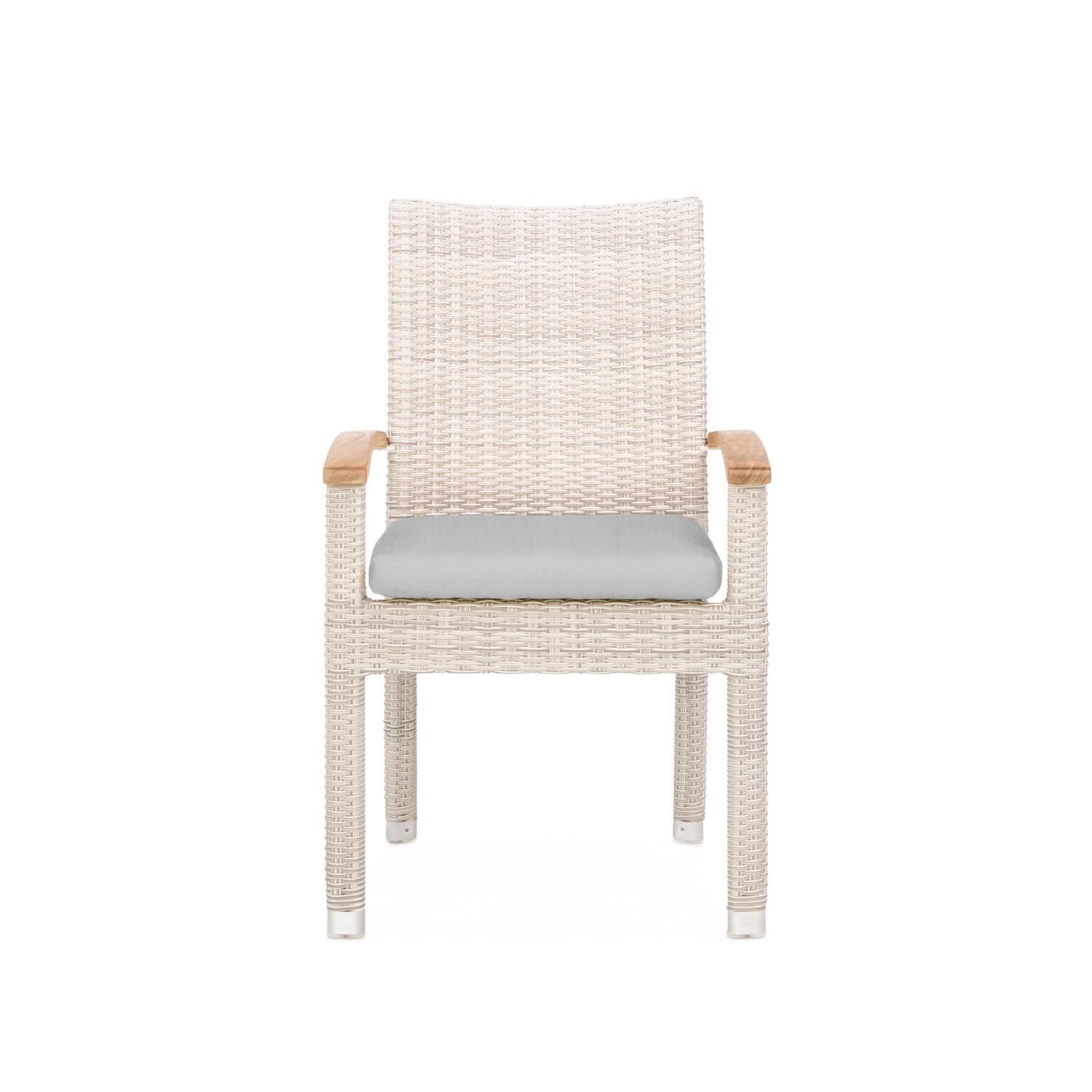 Oyster Bay Dining Chair in Stacking in Granite By Teak + Table