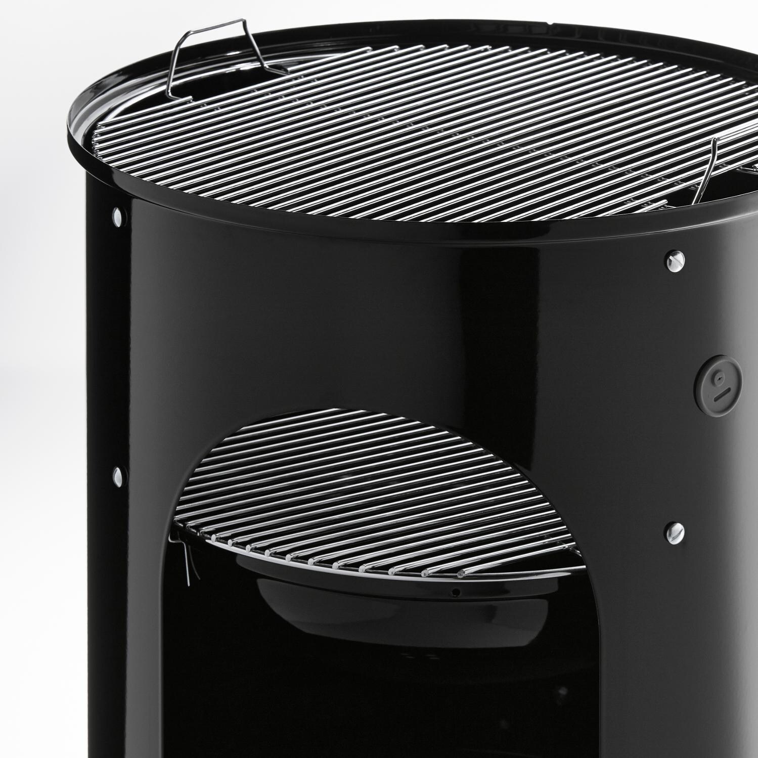 Weber 721001 18.5 Inch Smokey Mountain Cooker Charcoal Smoker - Grate View thumbnail