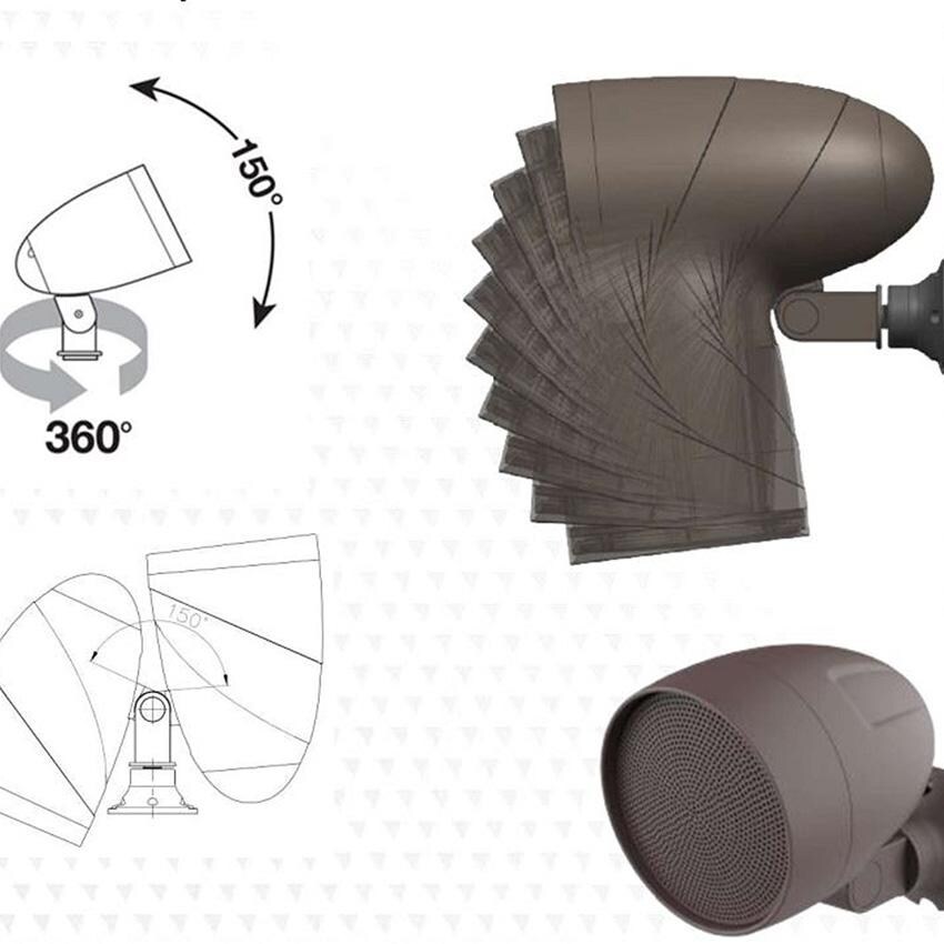 Furrion 2022323839 Universal Landscape Speaker Mounting Bracket - Rotations thumbnail