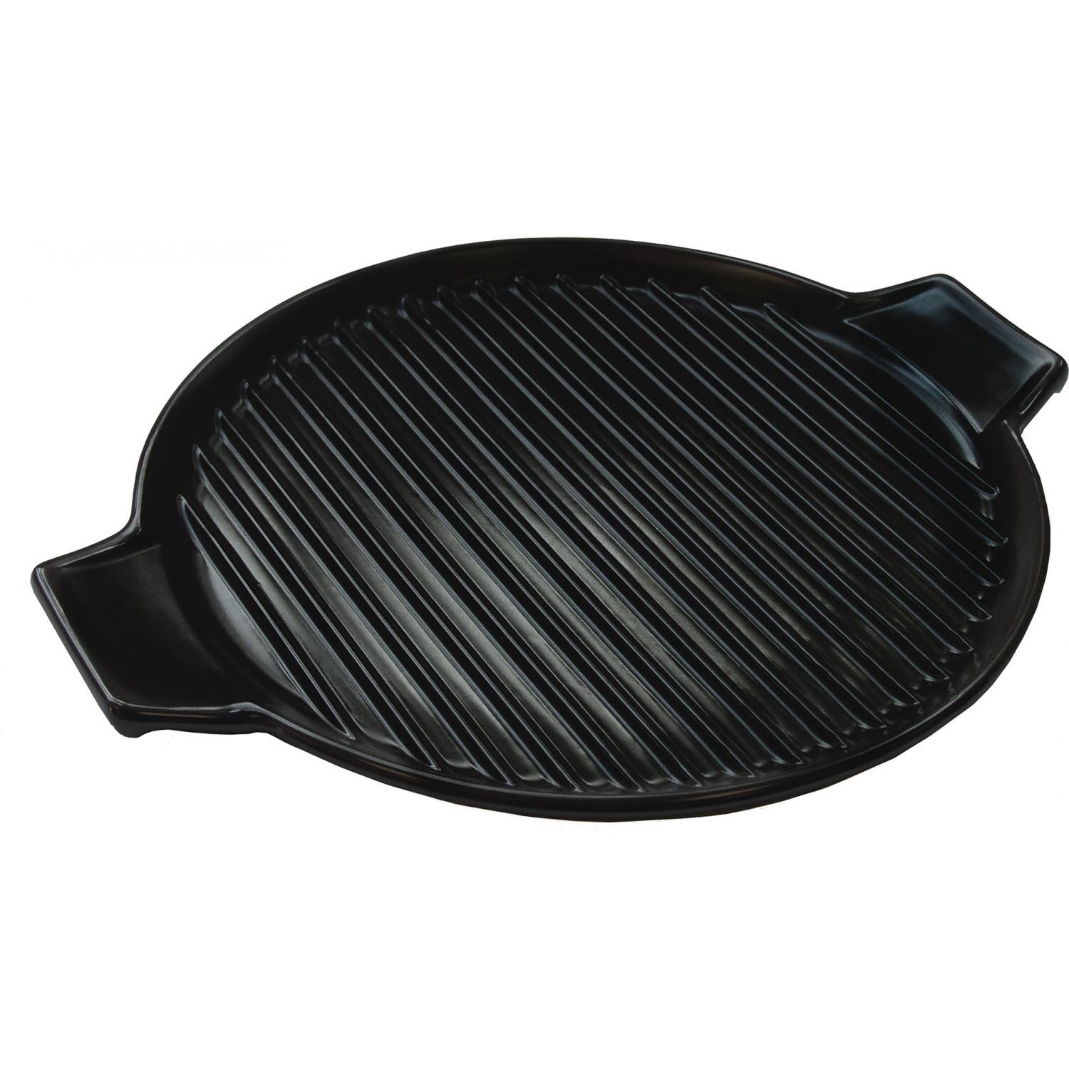 Flame Friendly 14Inch Ceramic Round Grill Pan BBQGuys