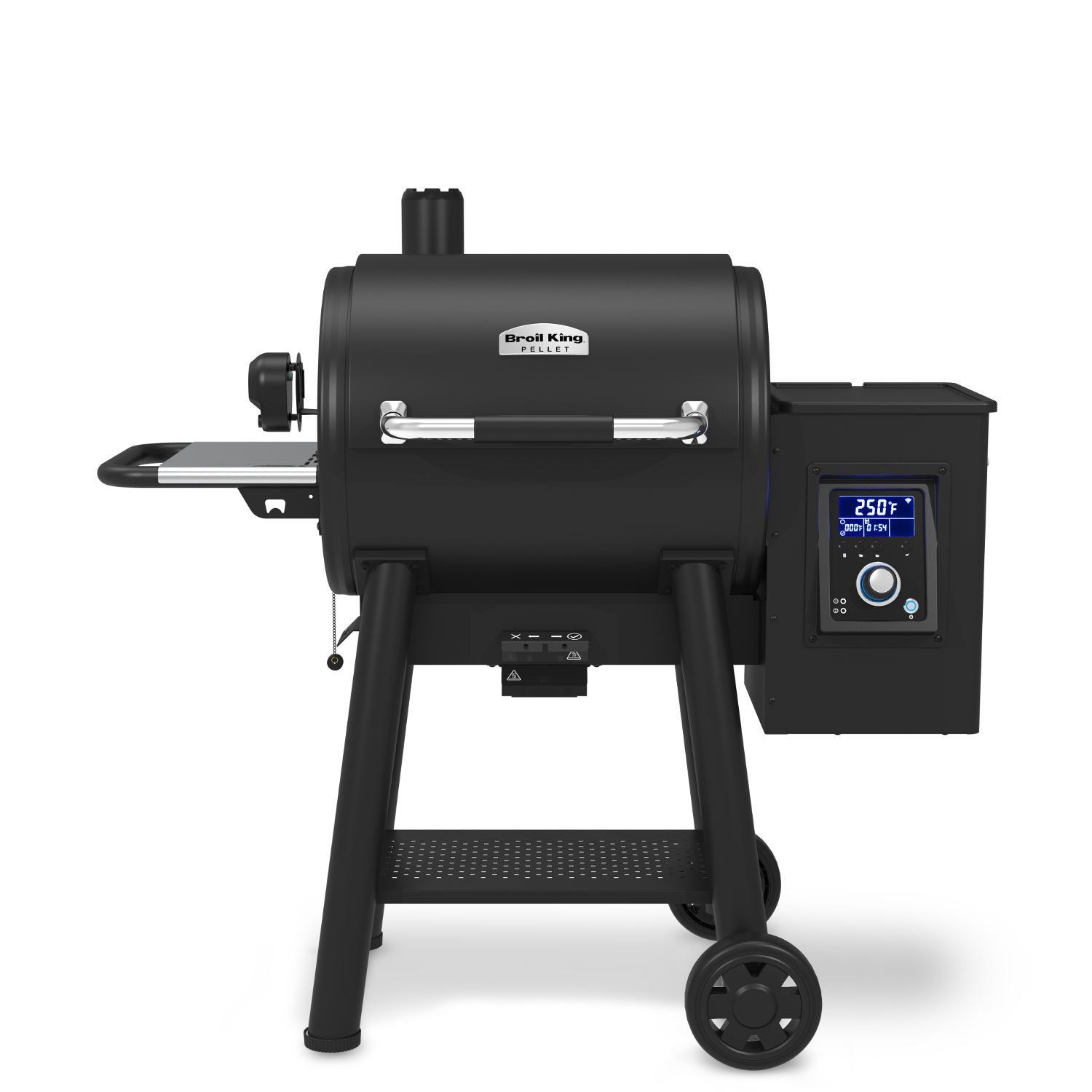 Broil King 495051 Regal 400 Wi-Fi & Bluetooth Controlled 26-in Pellet Grill - White Background thumbnail