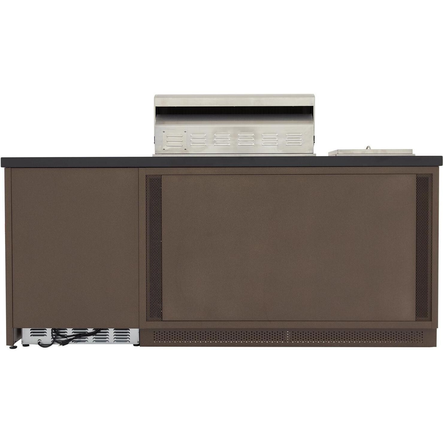 Blaze Premium LTE BBQ Island - Rear View thumbnail