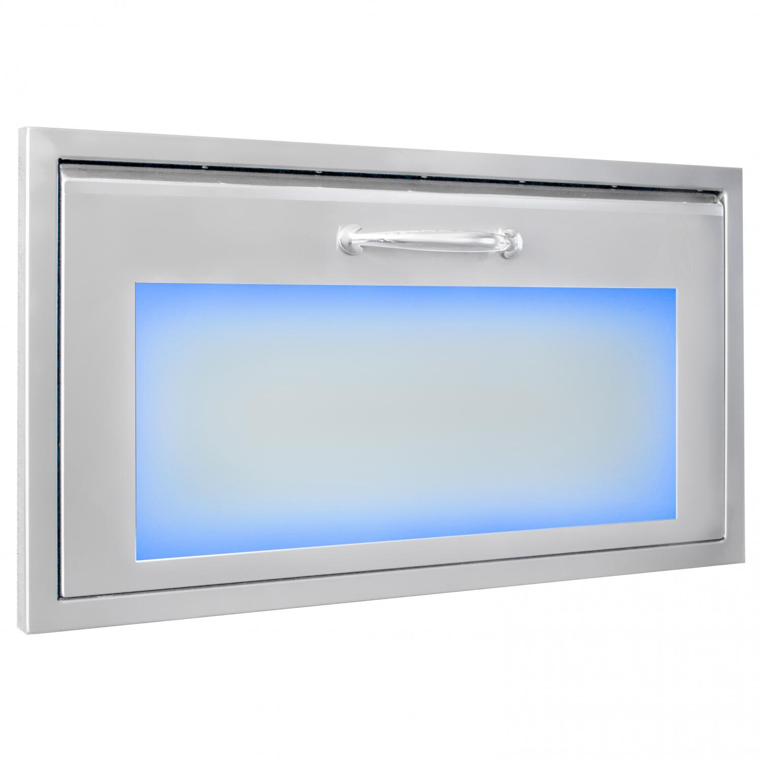 Luxor Illuminated LED 28-Inch Extra Large Single Access Drawer - Blue Light thumbnail