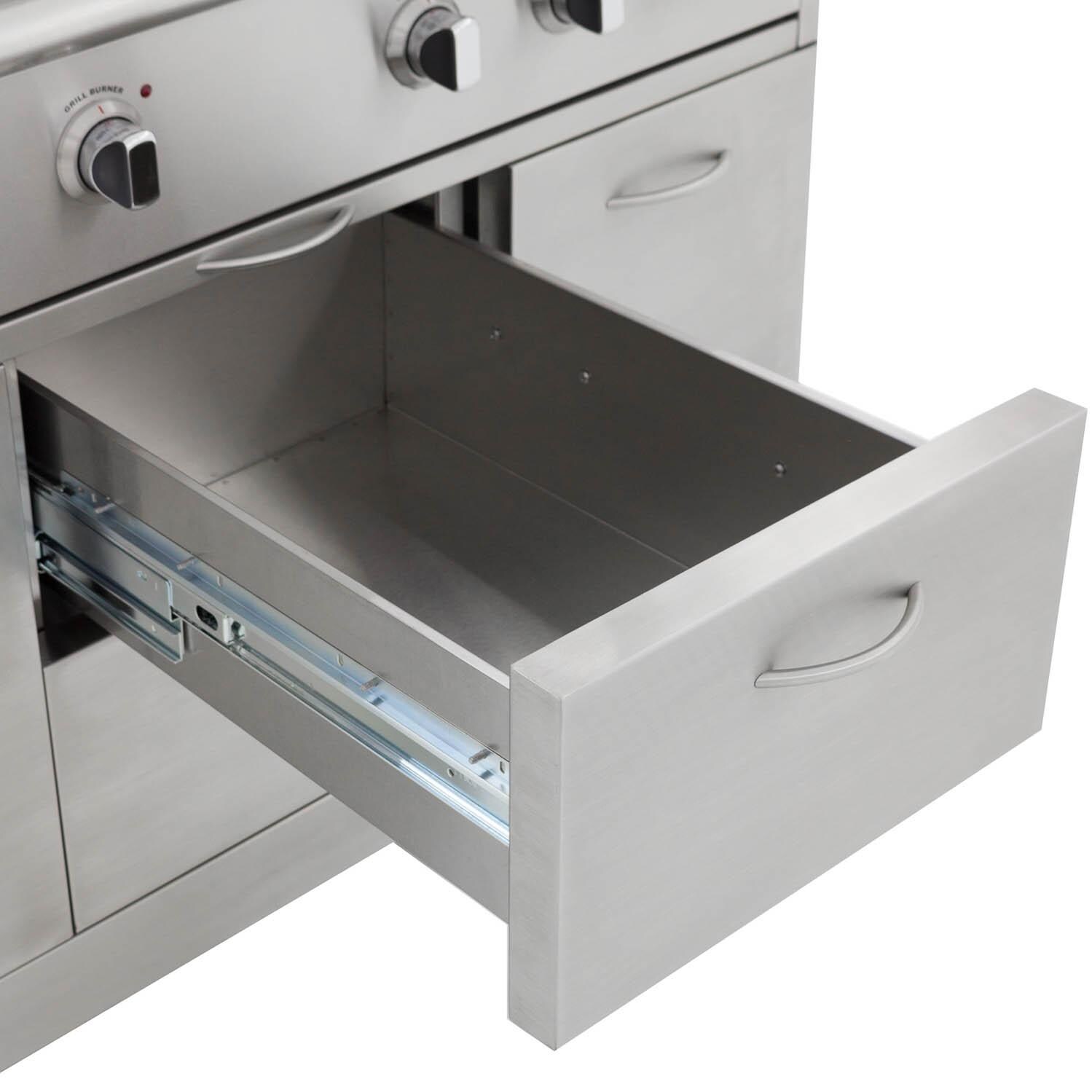 Capital Precision 36-Inch Freestanding Gas Grill - Open Storage Drawer thumbnail