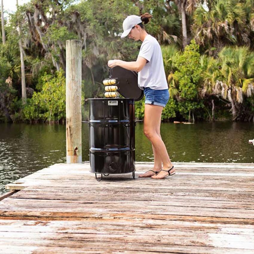 Pit Barrel Cooker PKG1001X 22.5-Inch PBX Cooker - Cooking By The Lake thumbnail