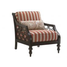 Black Sands Cast Aluminum Patio Club Chair W/ Sunbrella Fabric By Tommy Bahama
