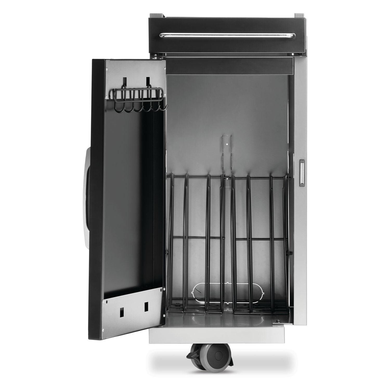 Napoleon 68009 Rogue PRO Grill Storage Left Hinge Cabinet Cart - Interior - White Background thumbnail