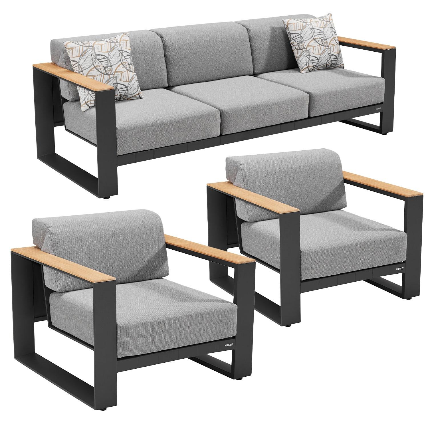 HIGOLD 2062S/016/4167 CAMBUSA Outdoor Sofa Seating Set thumbnail