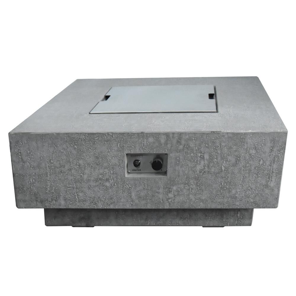 Elementi OFG103-SS Manhattan 20 Inch Lid in Stainless Steel - In Use - White Background thumbnail