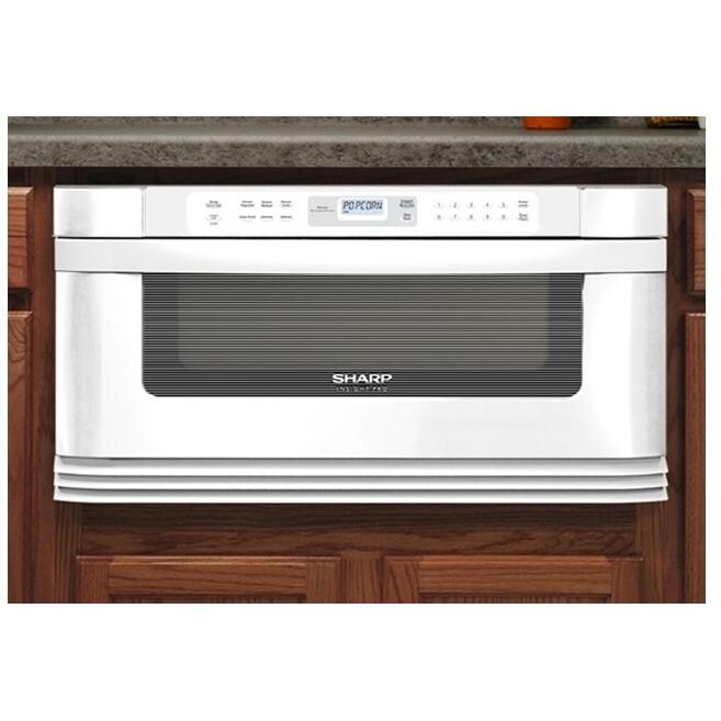 Sharp Insight KB6002LW 1.0 Cu. Ft. 30-Inch Microwave Drawer - White ...