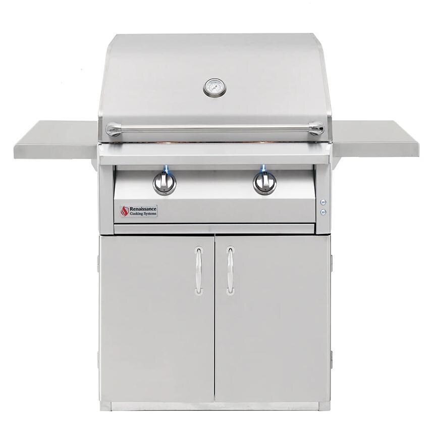 American Renaissance Grill by RCS 30-in 2-Burner Freestanding Propane Grill