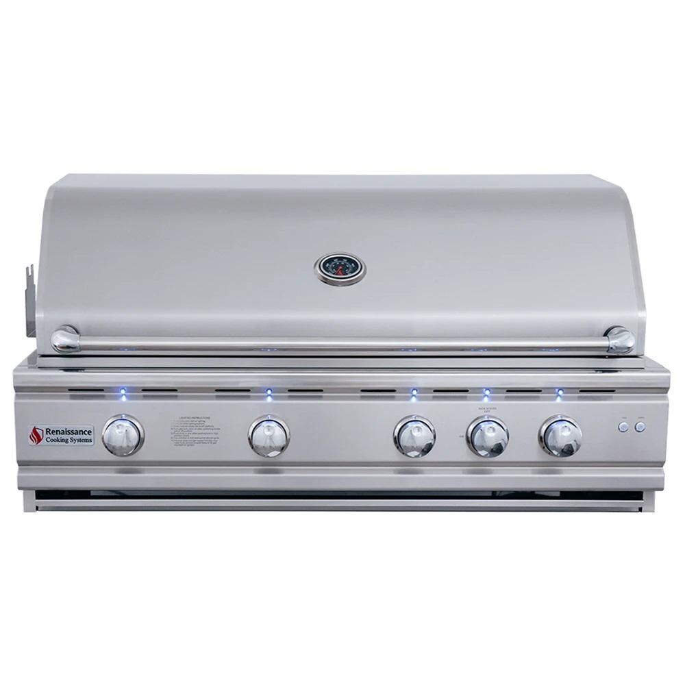 RCS Cutlass Pro 42-Inch Built-In Natural Gas Grill - RON42A-NG image