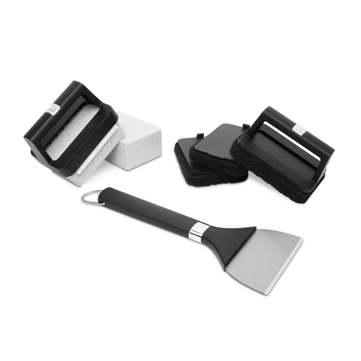 Weber 3400021 8 Pc. Griddle Cleaning Kit - White Background thumbnail