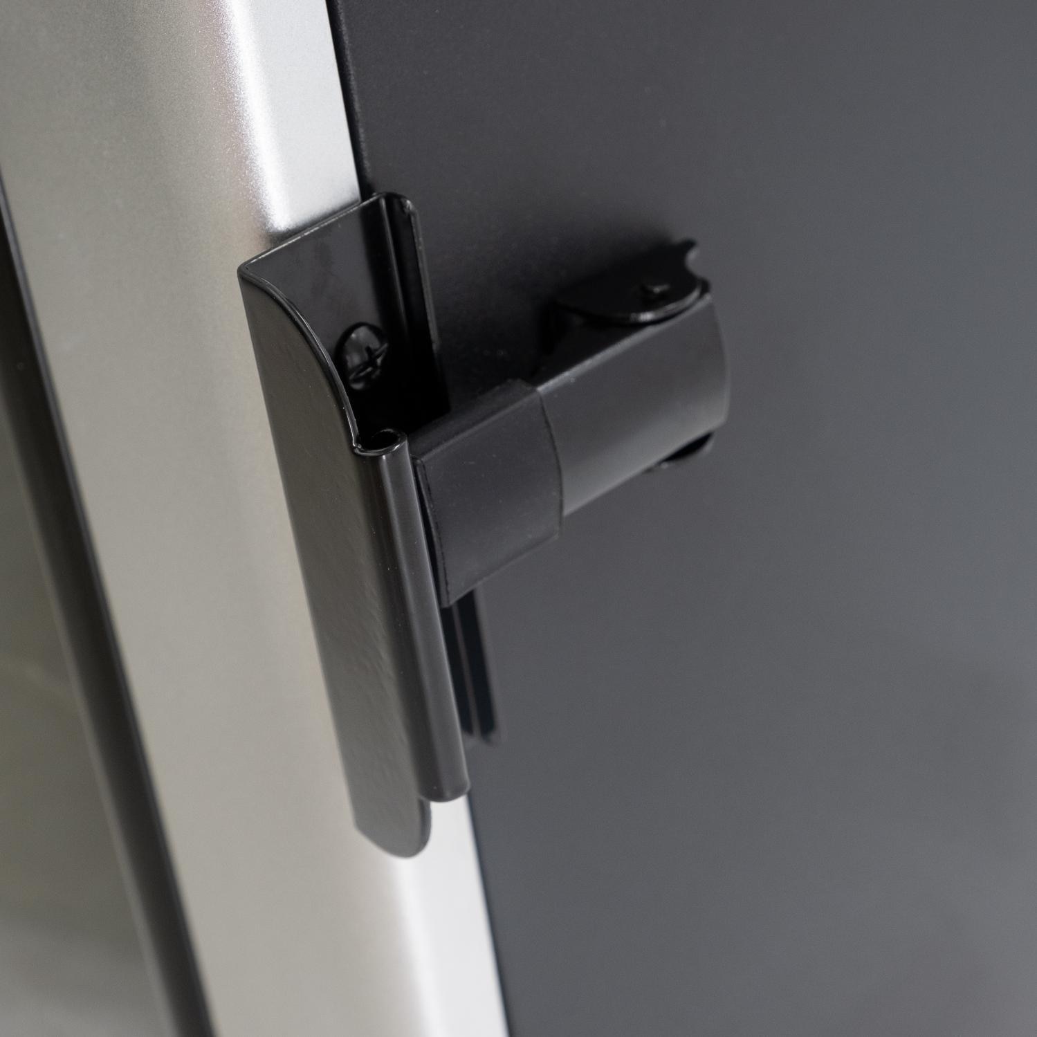 Pit Boss - 77232 - Silver Star 3 Series 3.2 Cu. Ft. Vertical Digital Electric Smoker w/ Window - Door Handle thumbnail