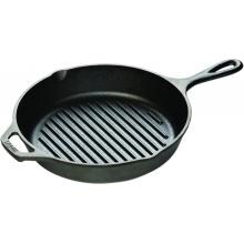 Lodge 10.25-Inch Logic Seasoned Cast Iron Grill Pan - L8GP3 image