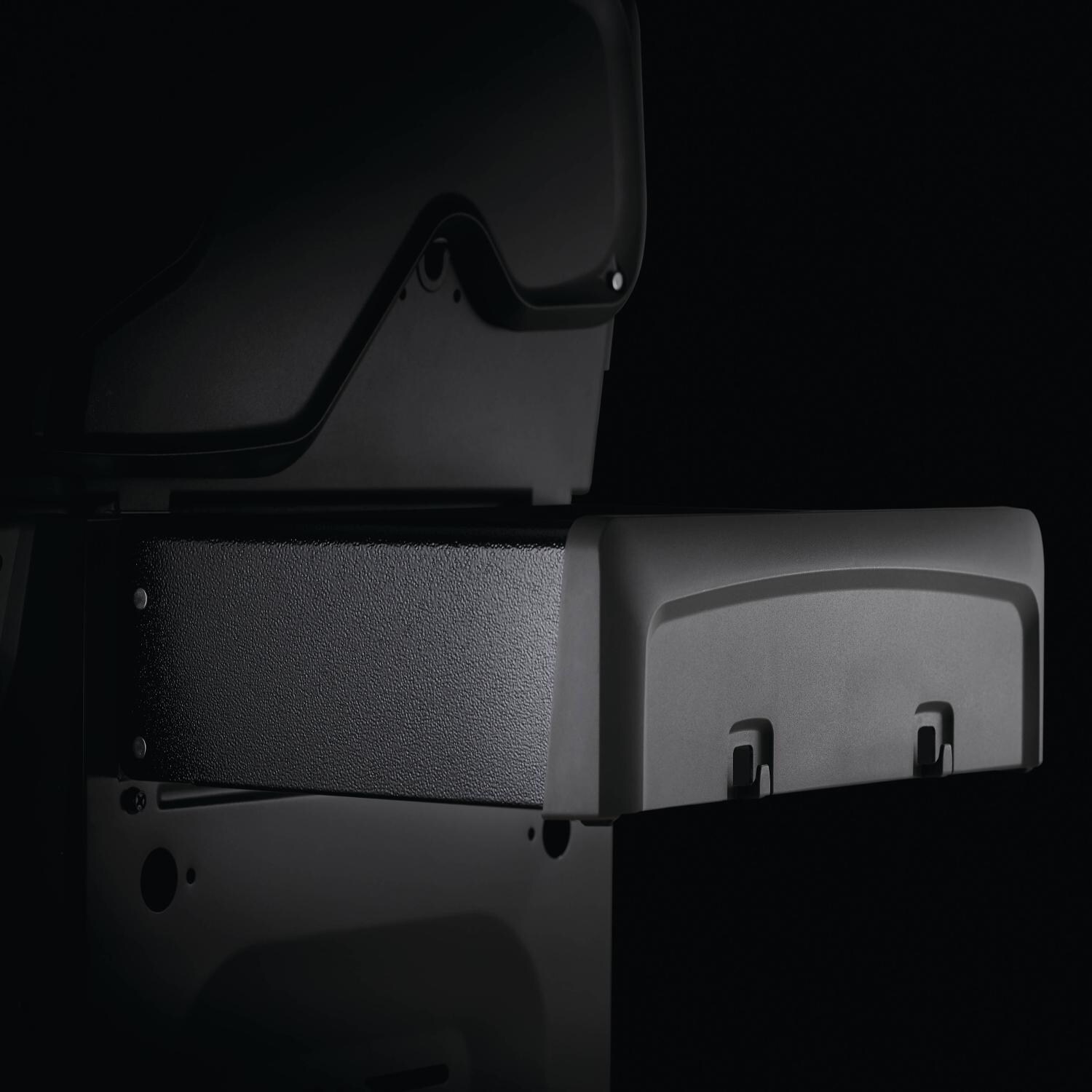 Napoleon Rogue 365 Propane Gas Grill - Black - R365PK-1 - Detail - Side Shelf thumbnail