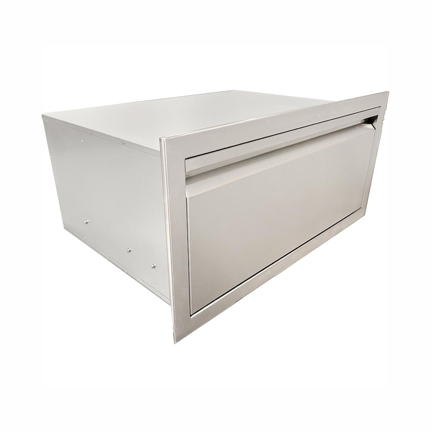 RCS VDU2 30-in Single Drawer w/ Soft Close - Angled Closed - White Background thumbnail