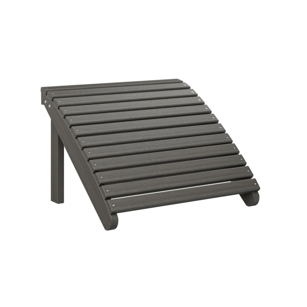 Berlin Gardens Adirondack Footstool - Coastal Gray thumbnail