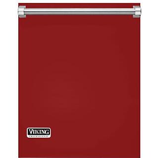 Viking Professional 5 Series Dishwasher Door Panel Apple Red