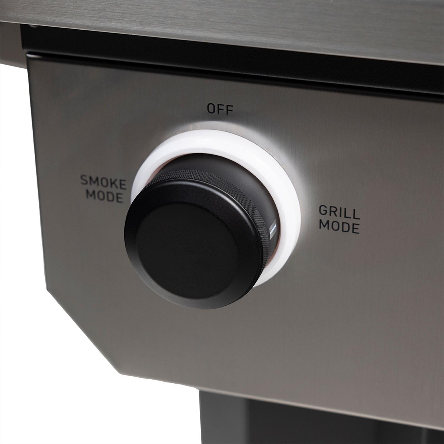 recteq RT-825XF X-Fire Pro 825 4-Burner Wood Pellet Grill - Grill Mode Knob - Detail thumbnail