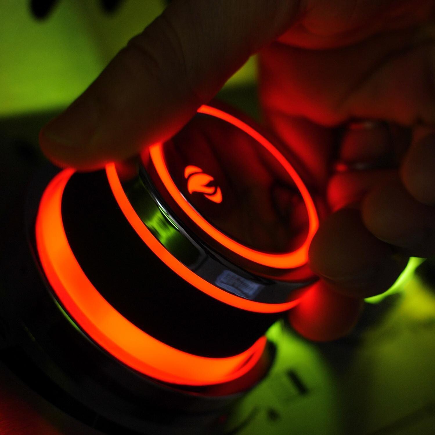 Napoleon BIPRO825RBINSS-3 Prestige PRO 825 Built-in Natural Gas Grill with Infrared Rear Burner and Infrared Sear Burners (2019) - RGB Spectrum Night Light Knobs With Safetyglow - Knob Detail thumbnail