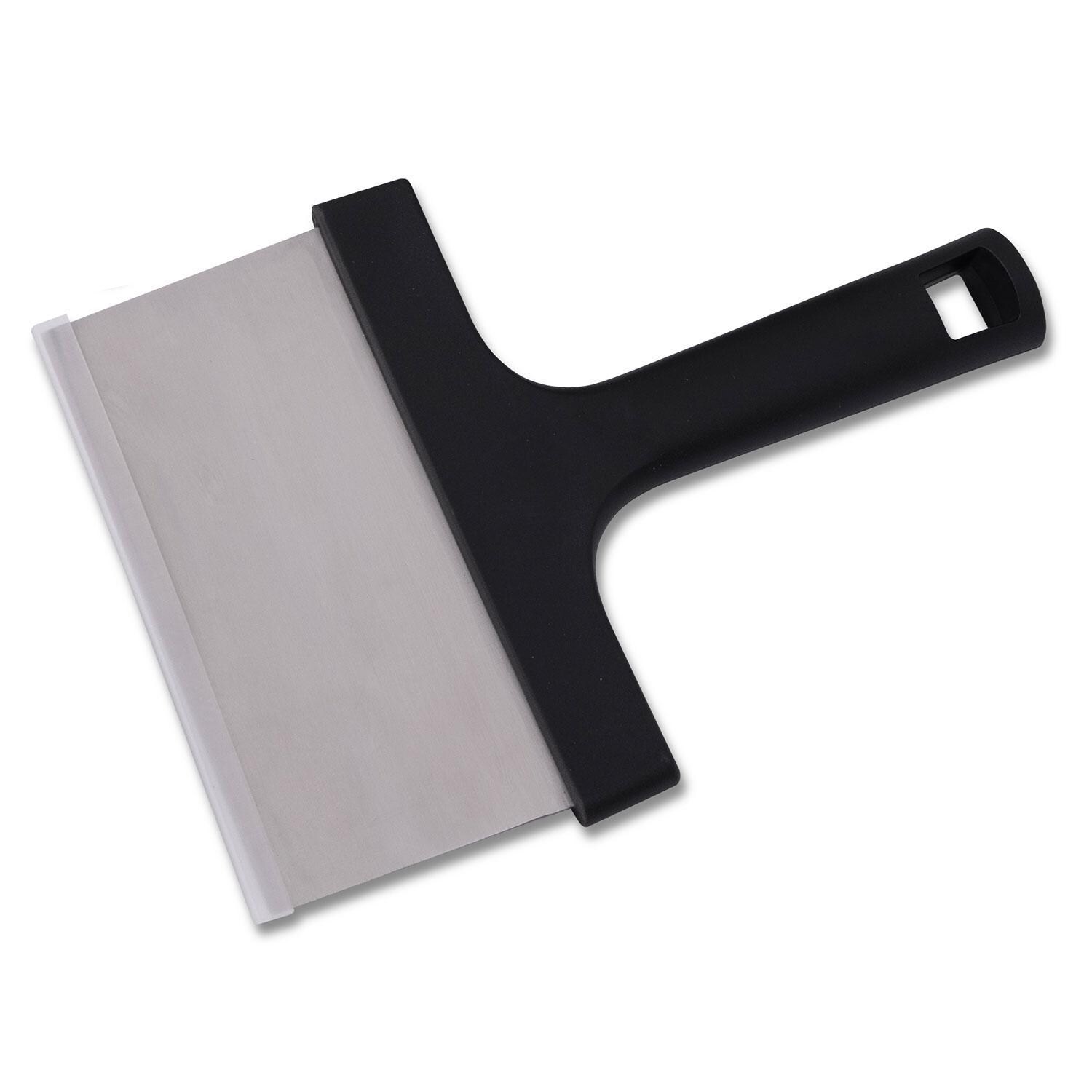 GrillPro 43901 Long Handle Griddle Scraper - Side View - White Background thumbnail