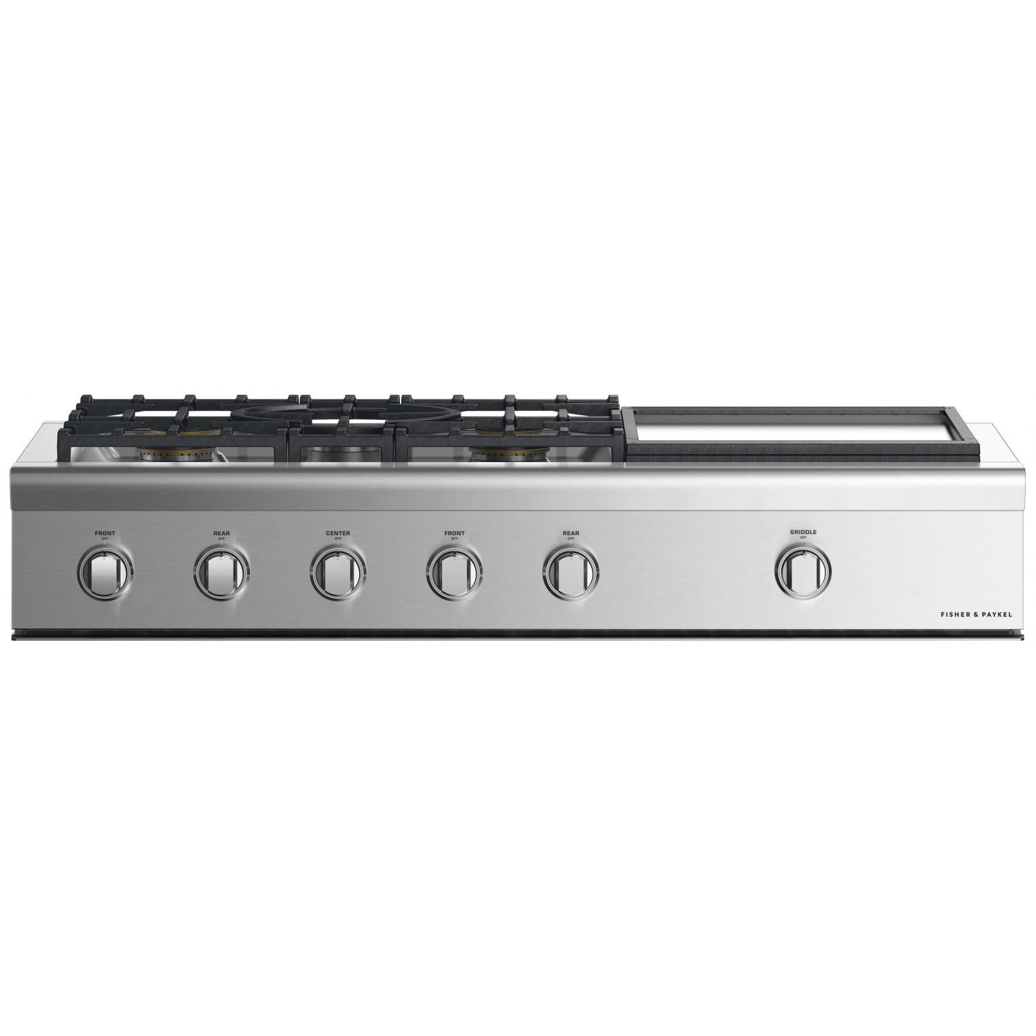 Fisher Paykel Professional (Formerly DCS) 48-Inch 5-Burner Propane Gas Cooktop With Griddle - CPV2-485GDL N