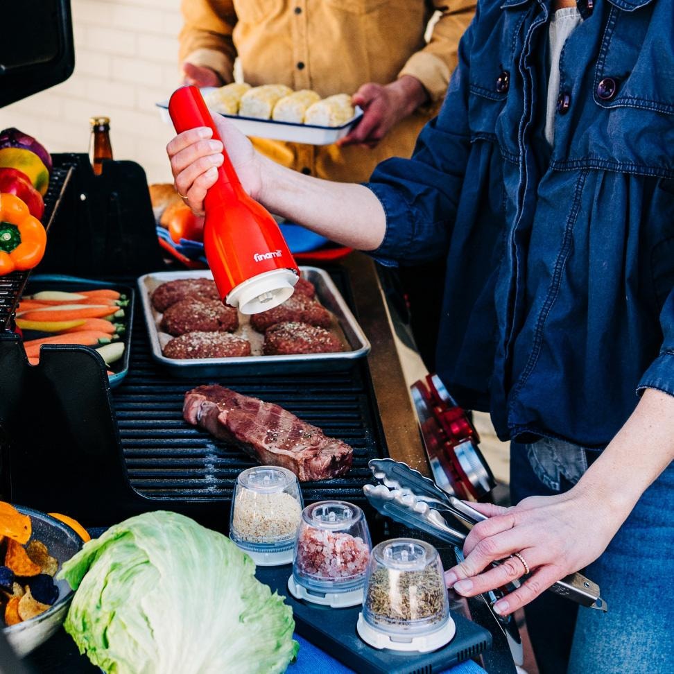 FinaMill Spice Grinder MAX Pack W/ 2 Trays, 3 MAX Pods & 3 Spice Pods - Sangria