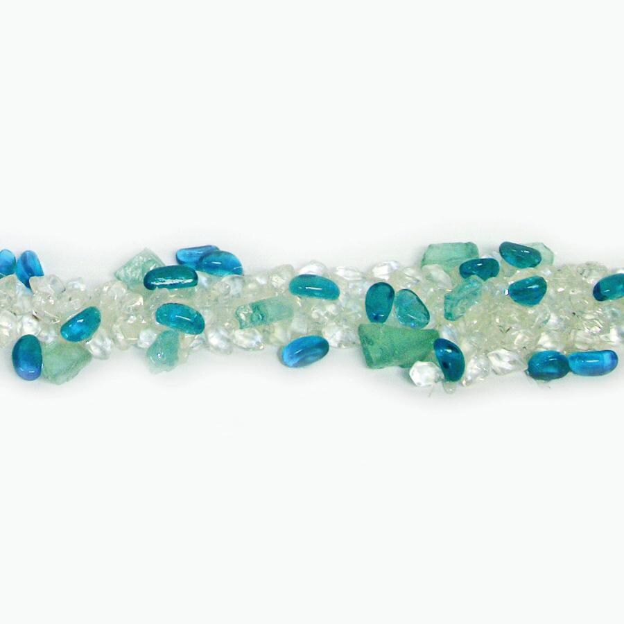 Enhance A Fire Water Slide Mixed Fire Glass - 5 Lbs