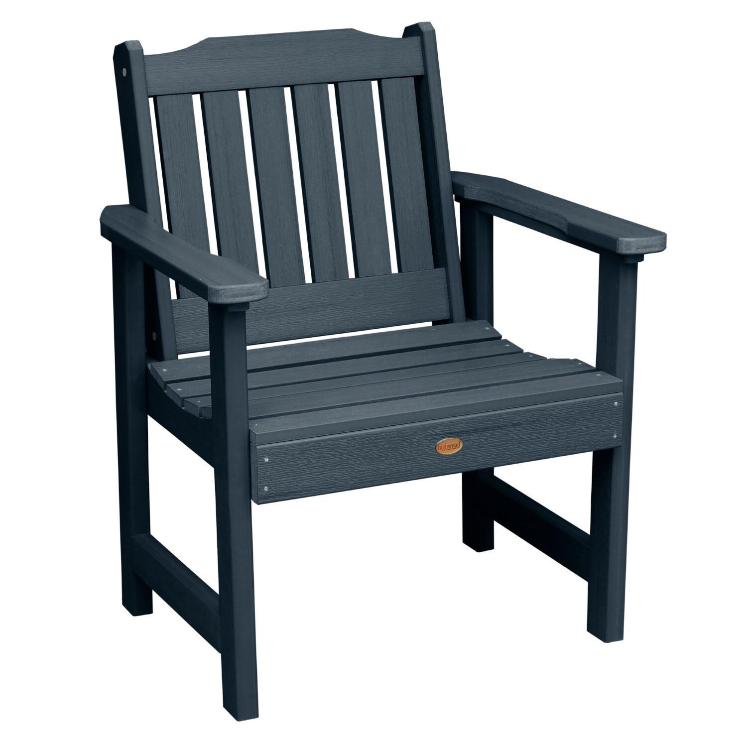 Lakeview Hart Lane Garden Chair - Federal Blue - On White thumbnail