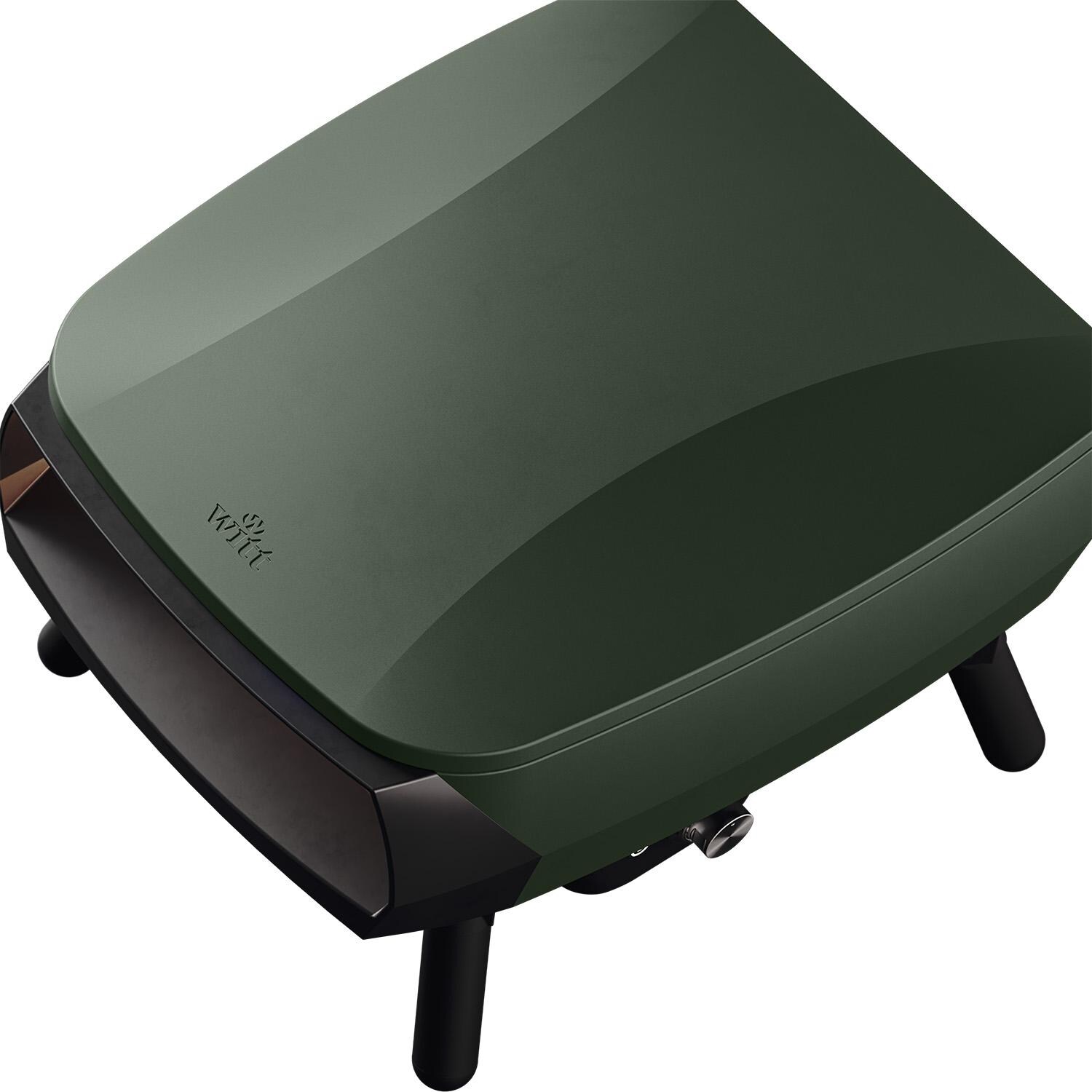 Witt Piccolo Rotante Propane Pizza Oven - Matte Green - 80650189