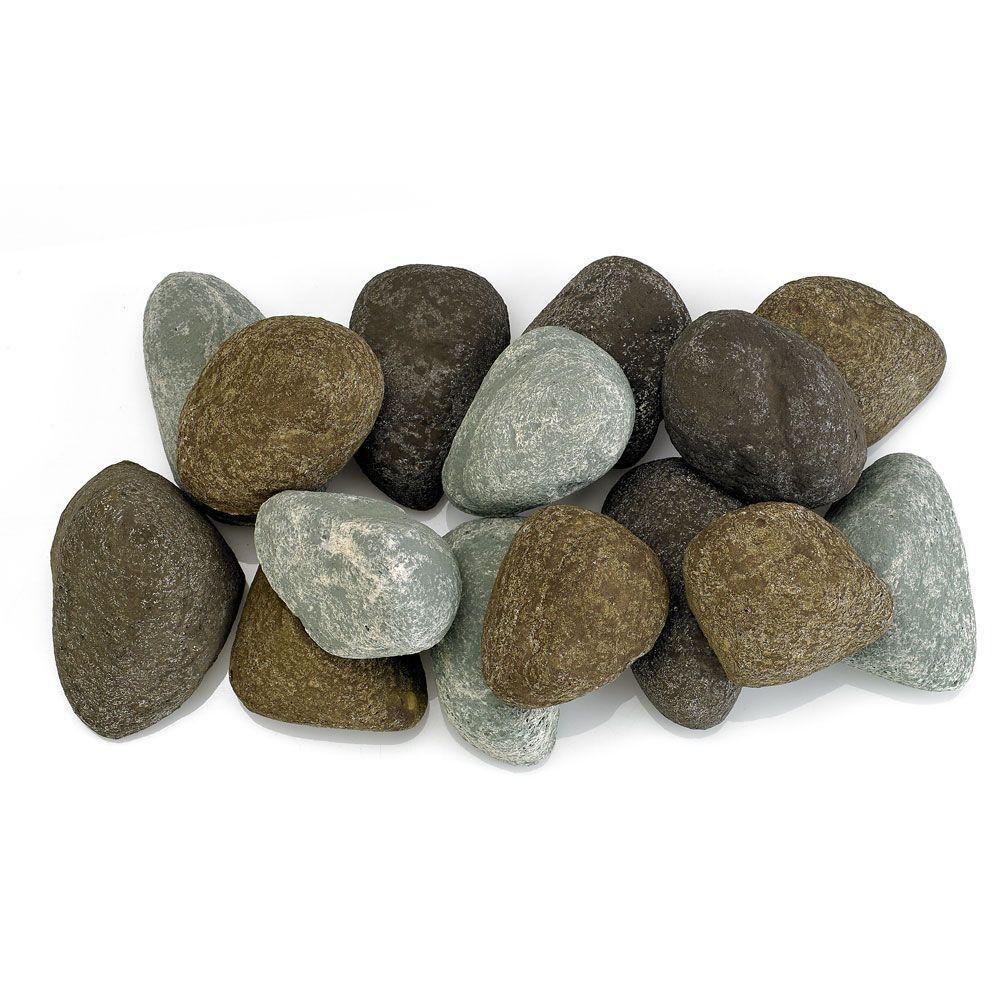BBQGuys Signature AFG-LSTONE-TG-15 Thunder Gray Lite Stones - Top View thumbnail