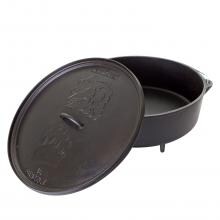Camp Chef 10-Quart Seasoned Cast Iron Dutch Oven - Standard - SDO16