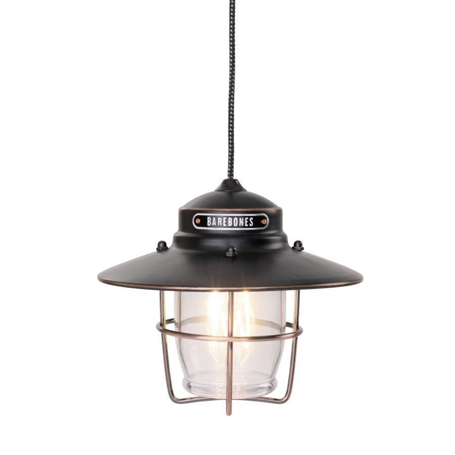 Barebones Living LIV-150 Outpost Pendant Light - Antique Bronze - On Hanging thumbnail