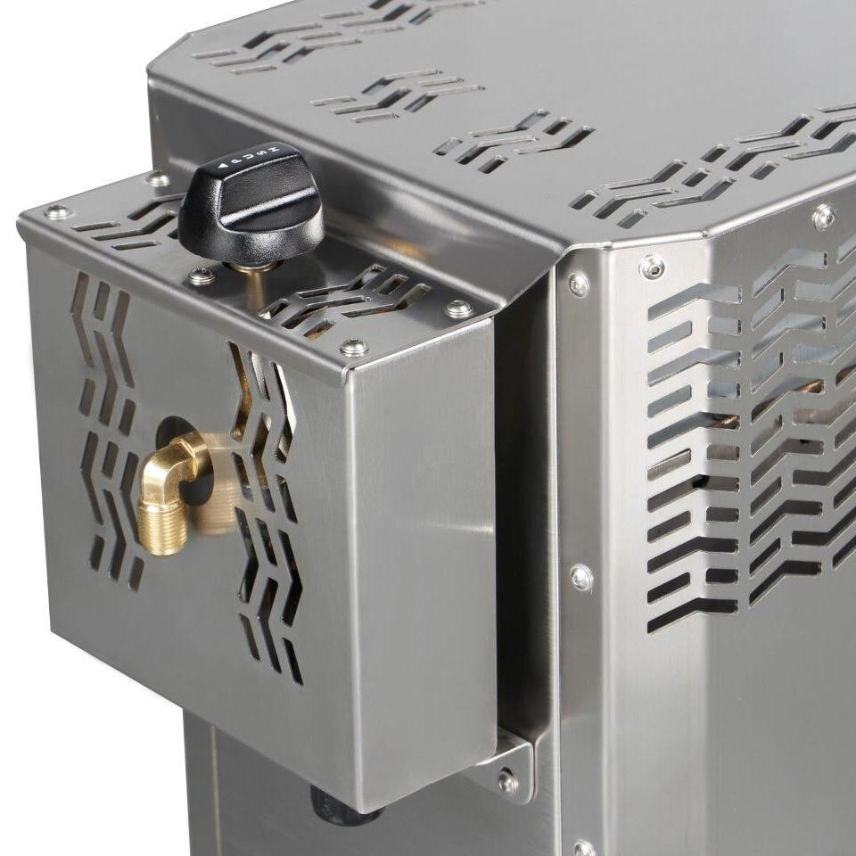 Northfire Inferno Infrared Propane Gas Grill - Gas Connection & Control Knob thumbnail