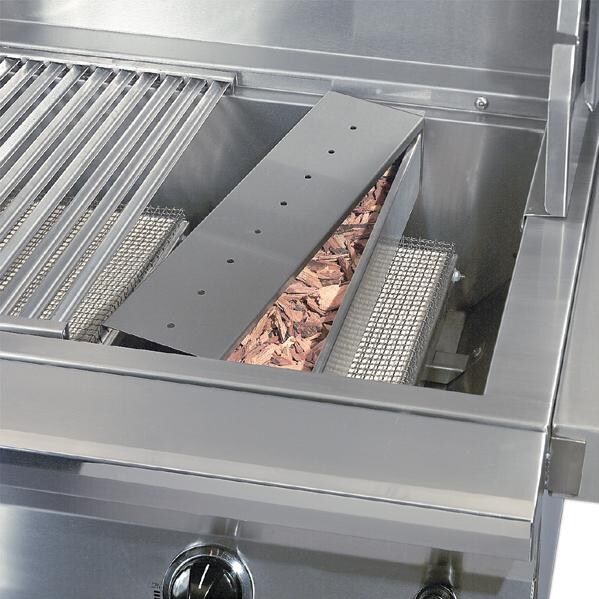 Wood Chip Smoker Box in Grill thumbnail