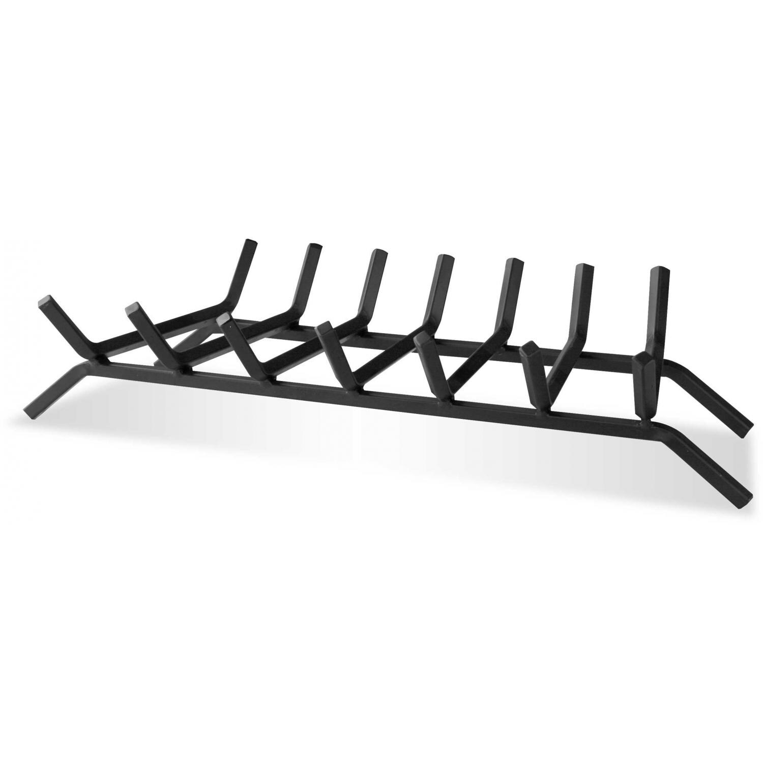 UniFlame 36 Inch Steel Bar Fireplace Log Grate
