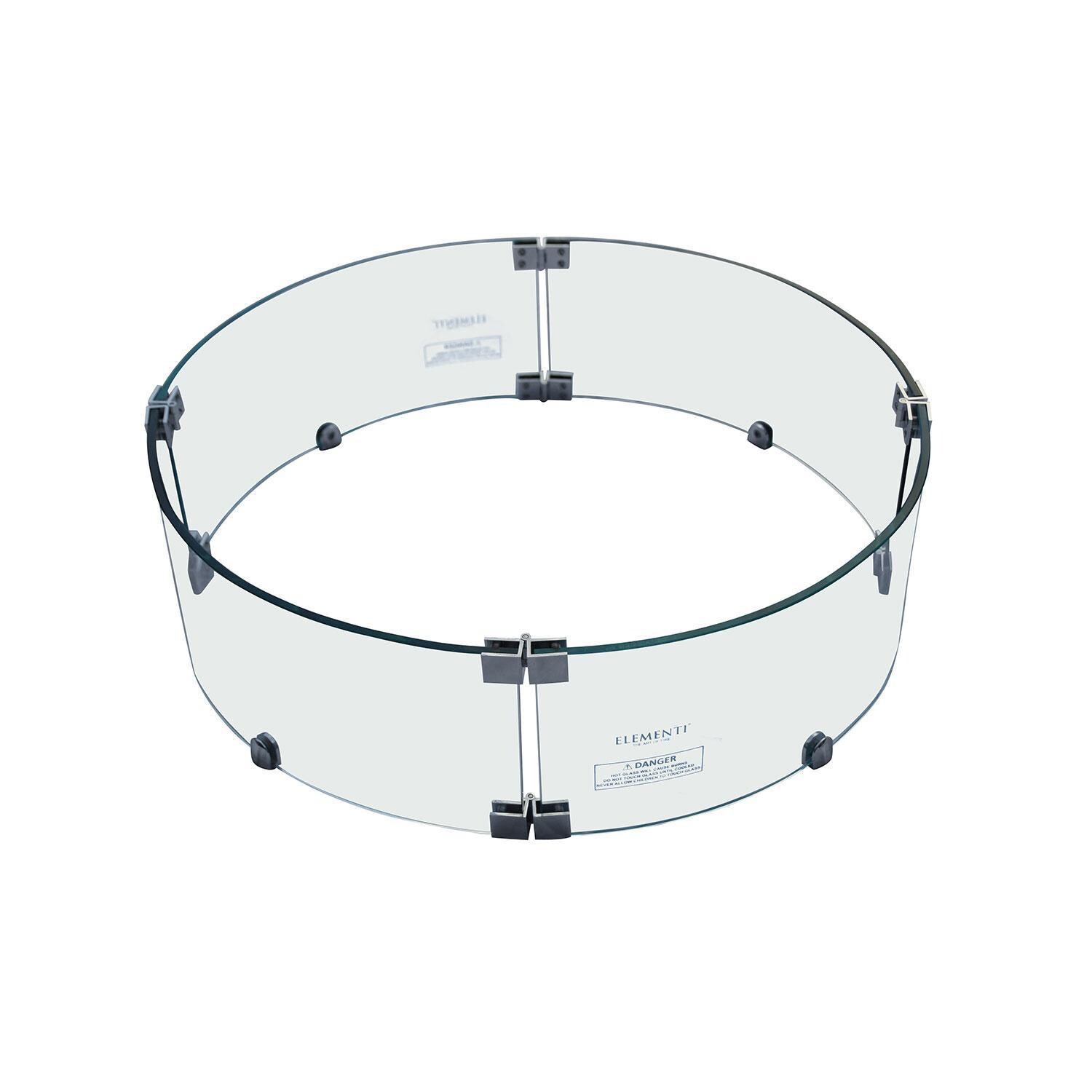 Elementi Metropolis Glass Wind Screen - Display - White Background thumbnail