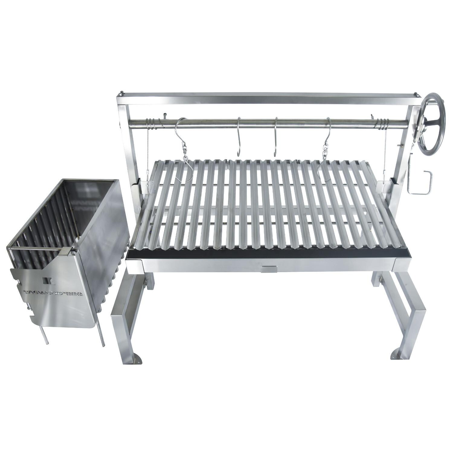 Tagwood BBQ Insert Style Argentine Santa Maria Wood Fire & Charcoal Grill - BBQ09SS image