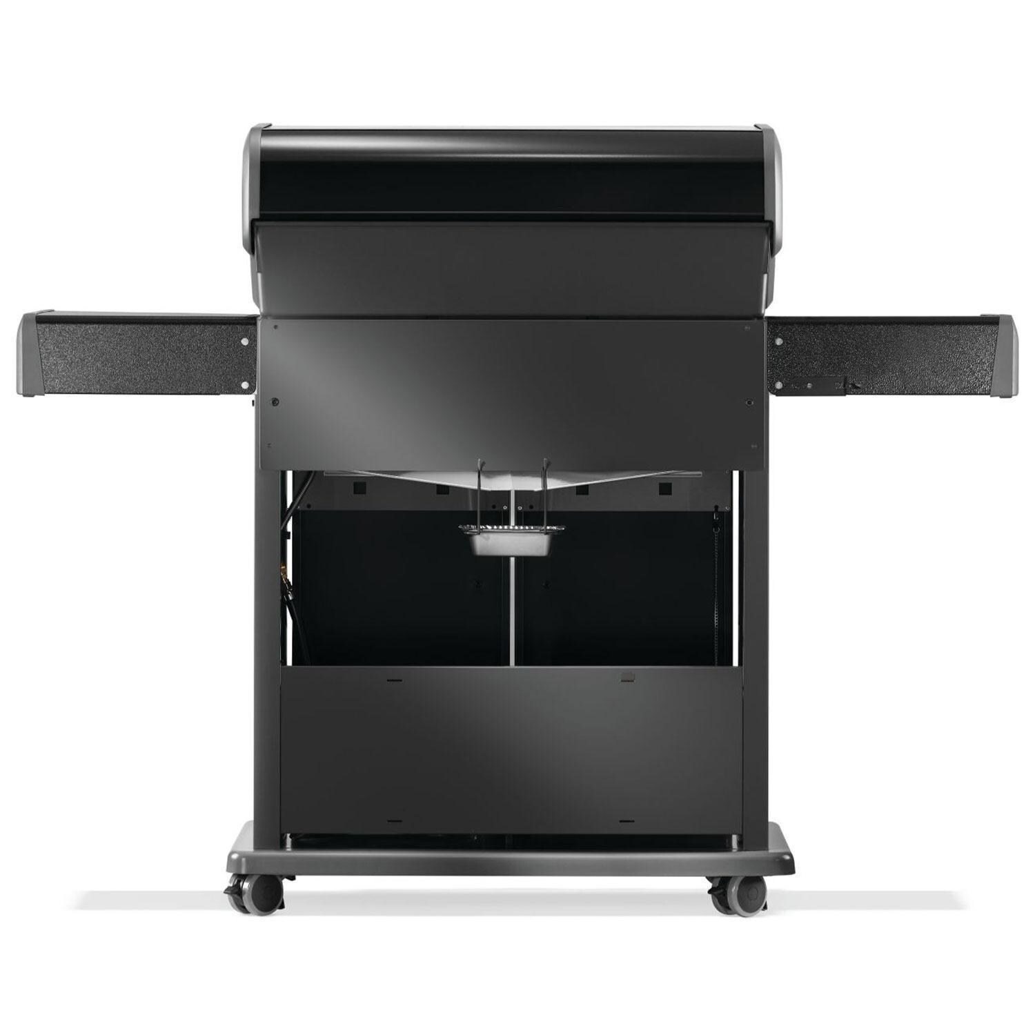 Napoleon R525PK-2-SS Rogue 525 Propane Gas Grill - Black - Rear View - White Background thumbnail
