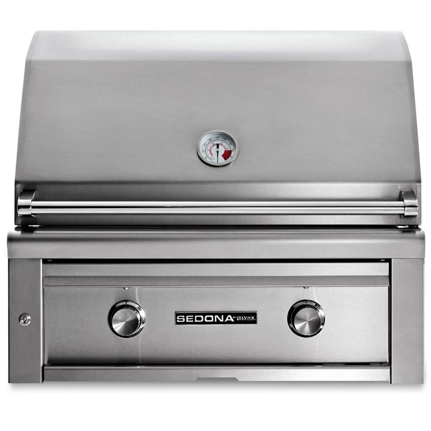 Lynx L501PS-NG Sedona 30 Inch Built-In Natural Gas Grill w/ One ProSear & One SS Tube Burner - Display - White Background thumbnail