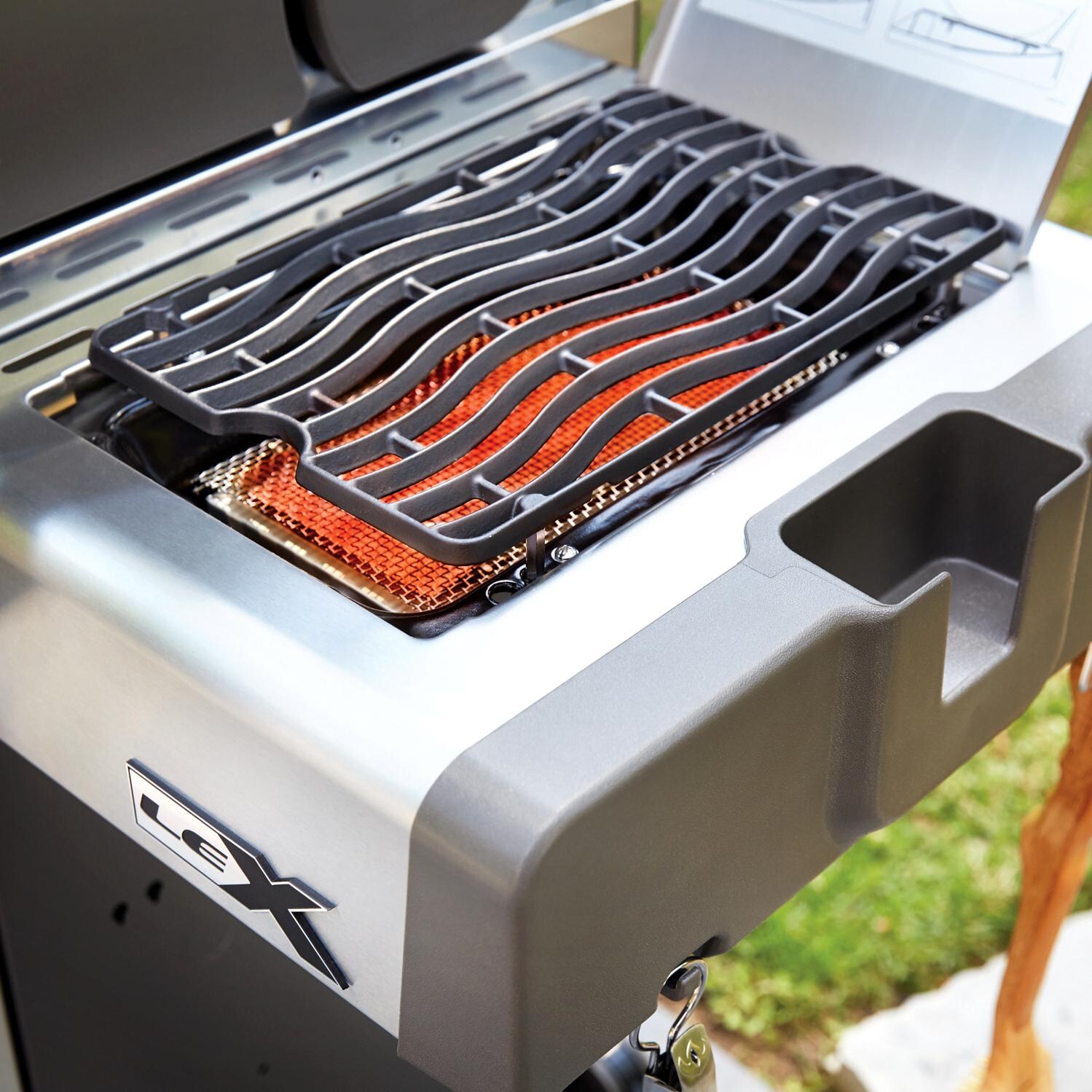 Napoleon LEX 485 Natural Gas Grill - SIZZLE ZONE Infrared Side Burner thumbnail