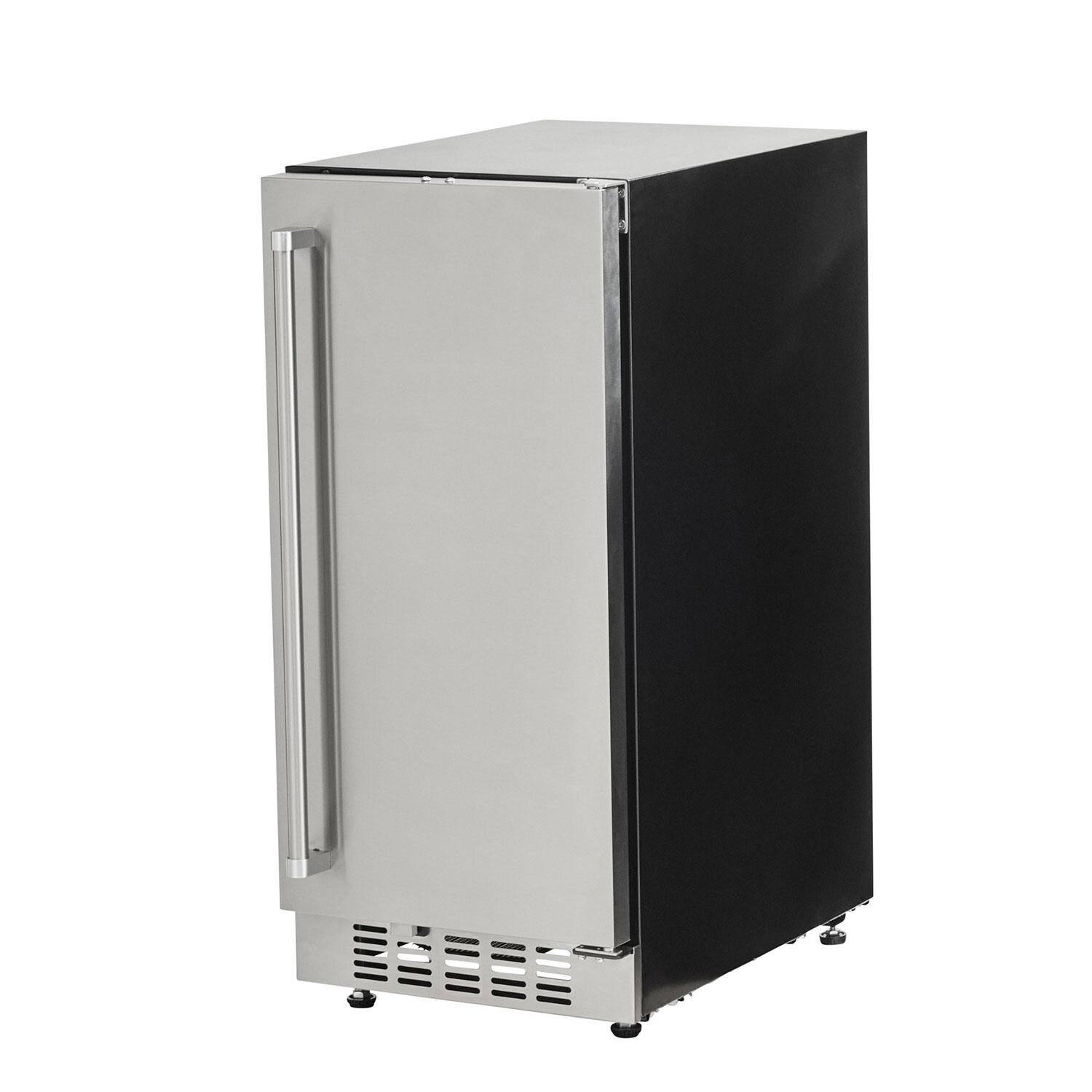 Coyote Outdoor Living C115R-S 15 Inch Built-In Refrigerator - Angle - White Background thumbnail