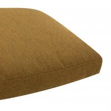 Sunbrella Canvas Teak Medium Outdoor Replacement Seat Cushion W/ Knife Edge By BBQGuys image