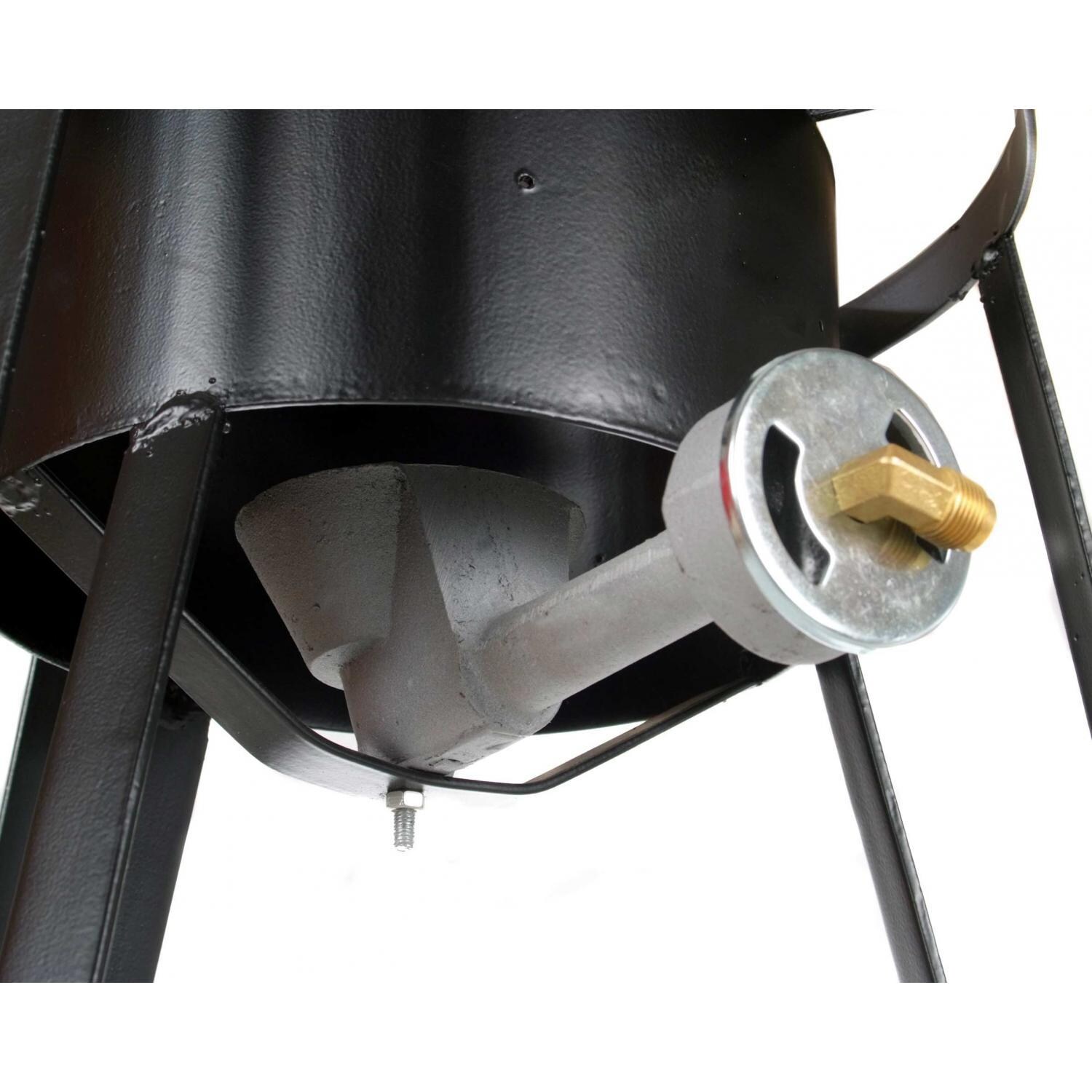 Cajun Cookware 1-Burner High Pressure Propane Gas Burner On Stand - Air Mixer thumbnail