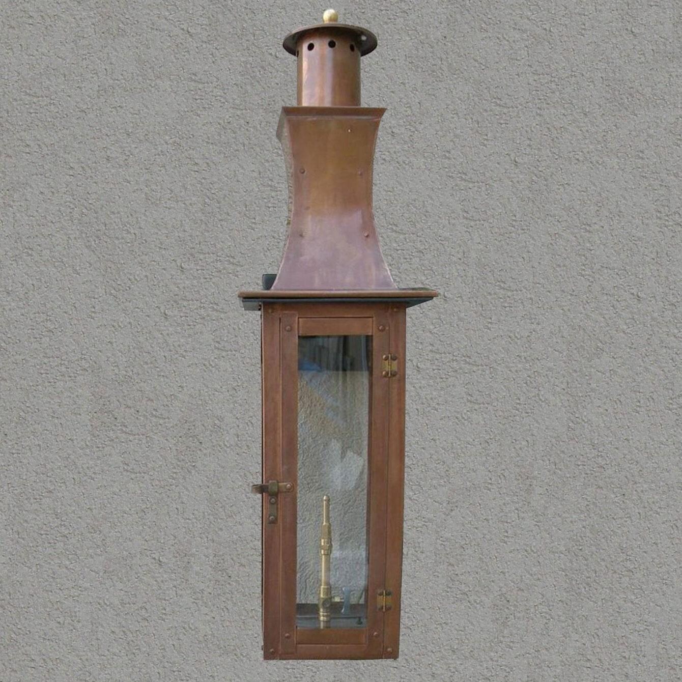 Regency GL37 Ambassador Natural Gas Light With Open Flame Burner And Manual Ignition On Wall Mount image
